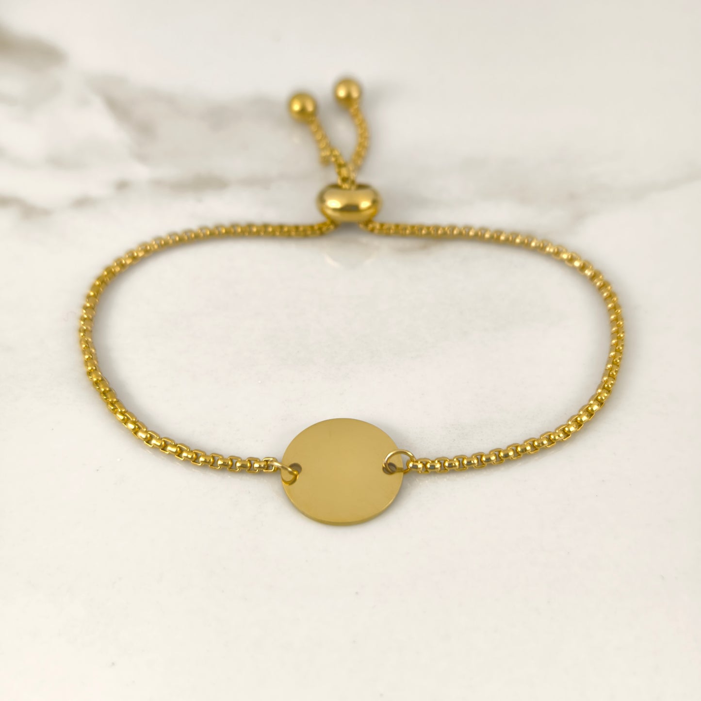 Pulseira Aço Inoxidável • Redonda