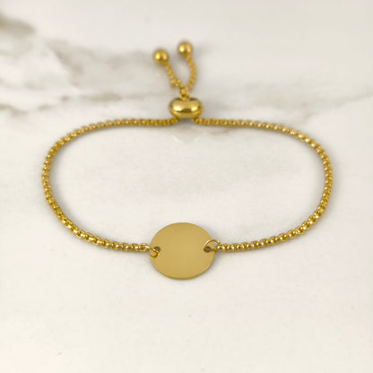 Pulseira Aço Inoxidável • Redonda