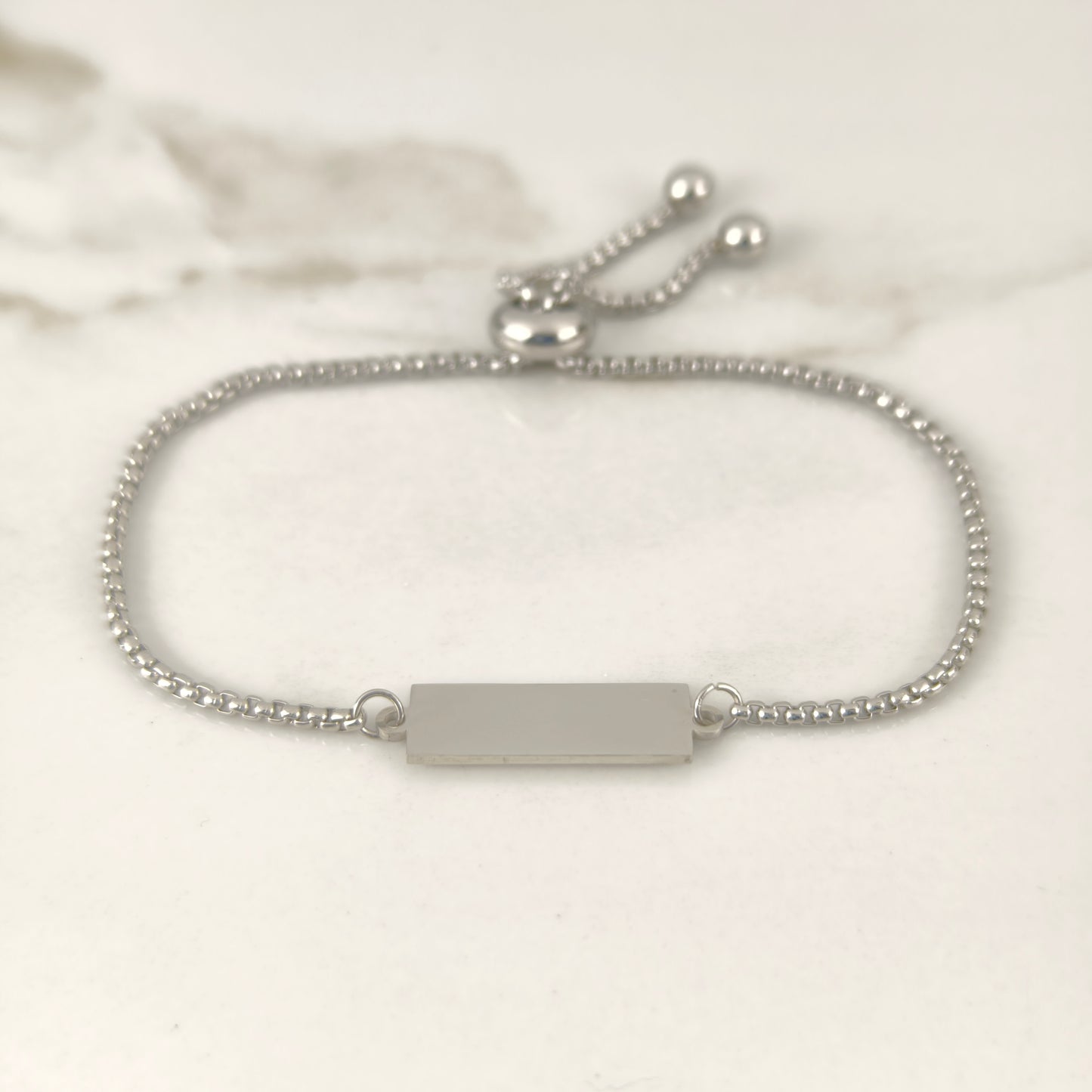 Pulseira Aço Inoxidável • Retângular